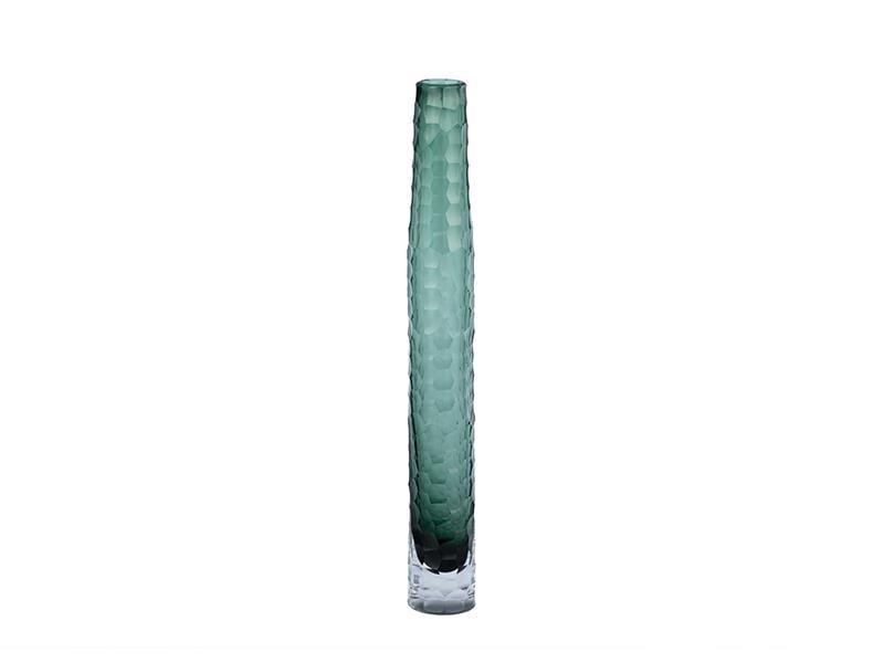 LMD TALL LARGE GREEN VASE 6,5X6,5X52 CM