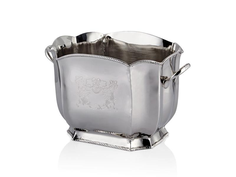 LMDR ENGRAVE KULPLU GUMUS ICECEK SOĞUTUCU 26X16X17 CM