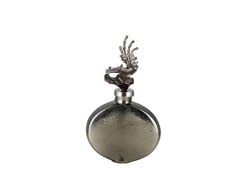 LMDR SEPIA ENAMEL SMALL ROUND BOTTLE 6X23X34 CM
