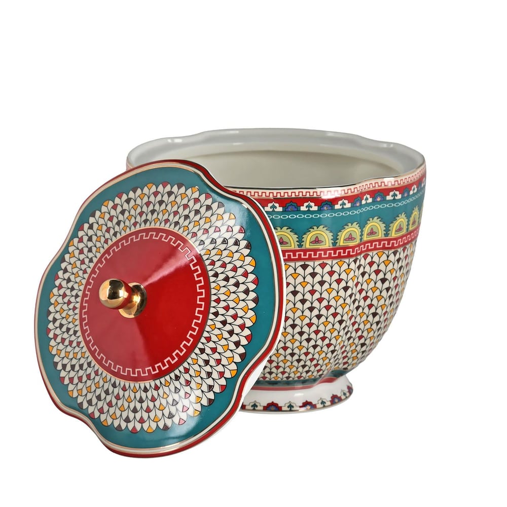 Lucky Art Lıora Bone Kavanoz 14Cm