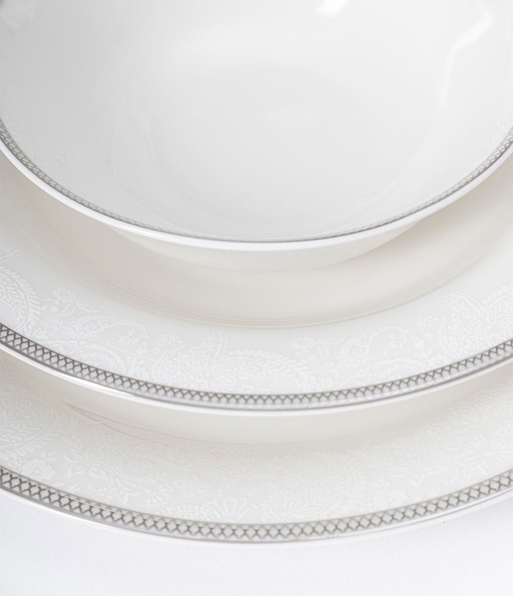 Maxx Doria Da-2004 Silver Paisley Yemek Takımı