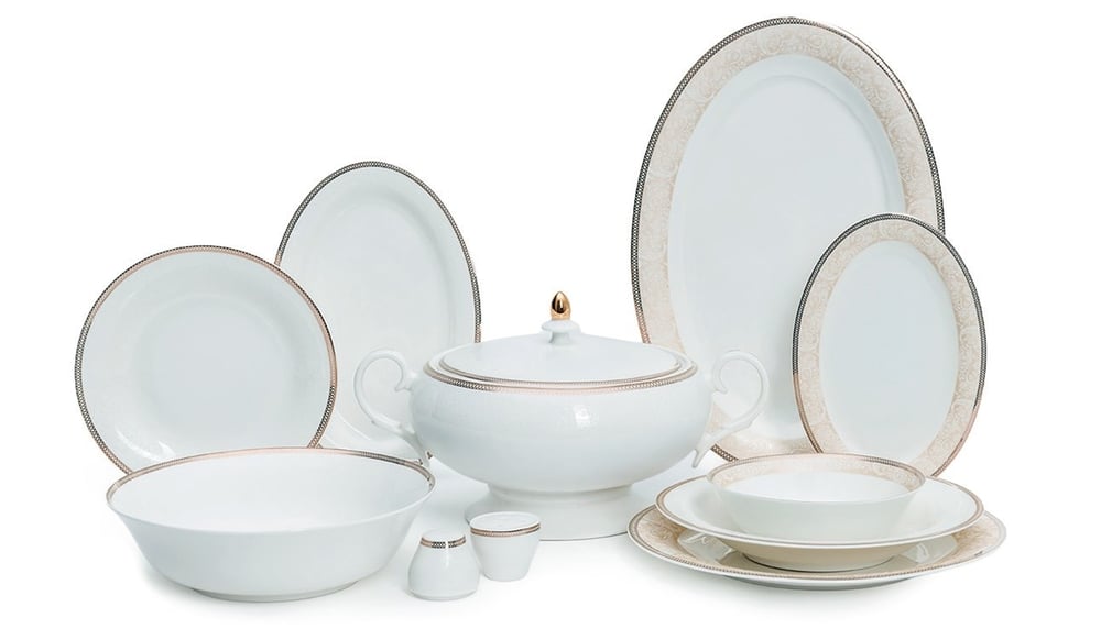 Maxx Doria Pa2003 Palace Golden Paisley 12 Kişilik 60 Parça Yemek Takımı
