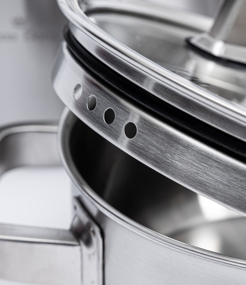 Maxx Doria Steel Forge 8 Parça Tencere Takımı Pa3028