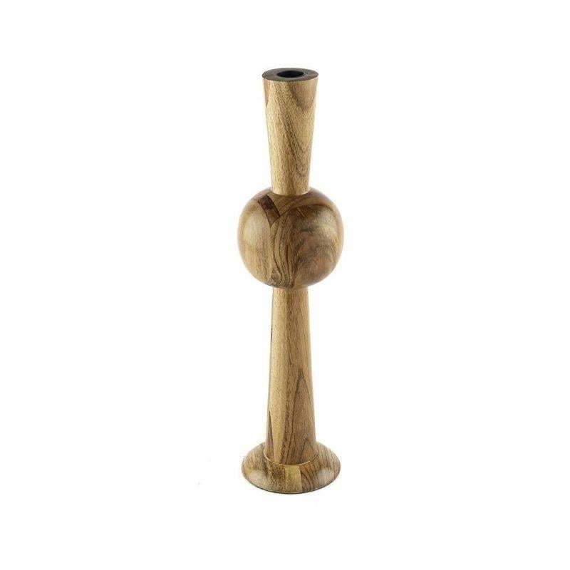 MİKASA AHŞAP BOĞUMLU MUMLUK 10*37 CM