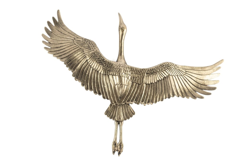 Mikasa Antik Gold Kuş Duvar Aksesuarı 63x48x6cm