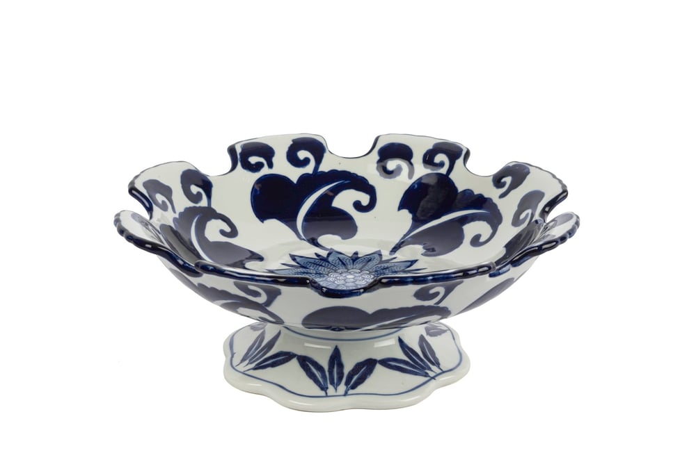 Mikasa Blue Blanc Dek Tabak 31x12cm