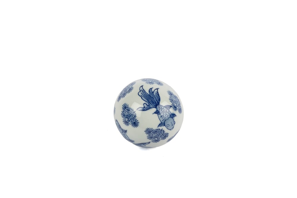 Mikasa Blue Blanc Dek Top Obje 8x8cm