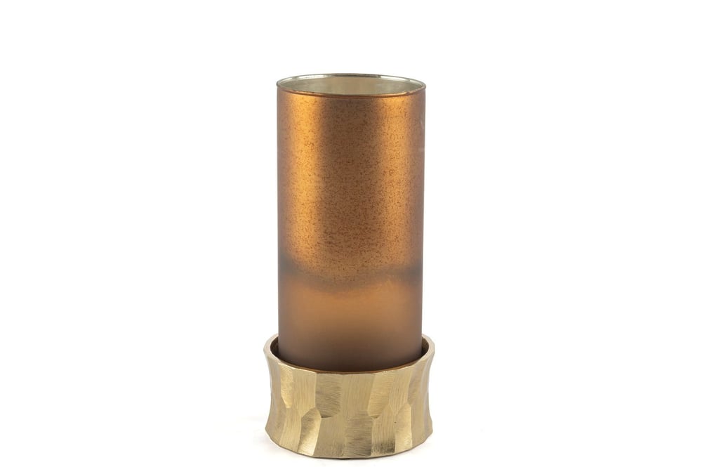 Mikasa Bronz Gold Alüminyum Dek Mumluk 12x31