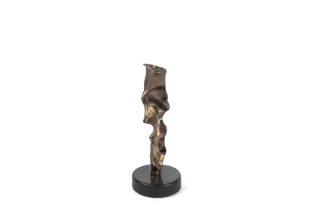 Mikasa Bronz Siyah Granit Mumluk 24x10cm