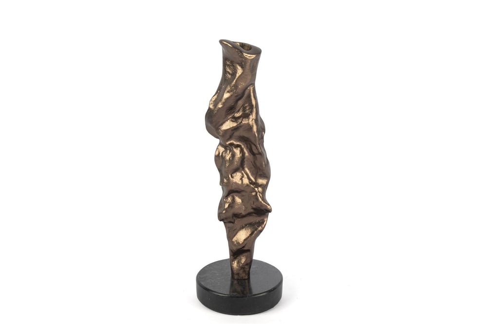 Mikasa Bronz Siyah Granit Mumluk 31x10cm