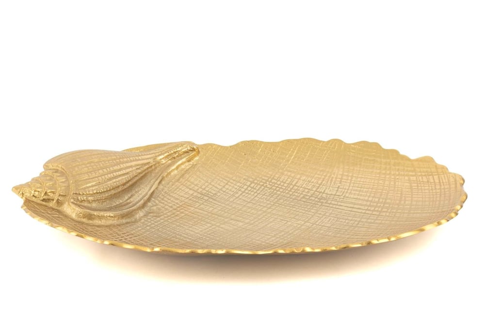 Mikasa Gold Coral Metal Dekor Tabak 48x31cm