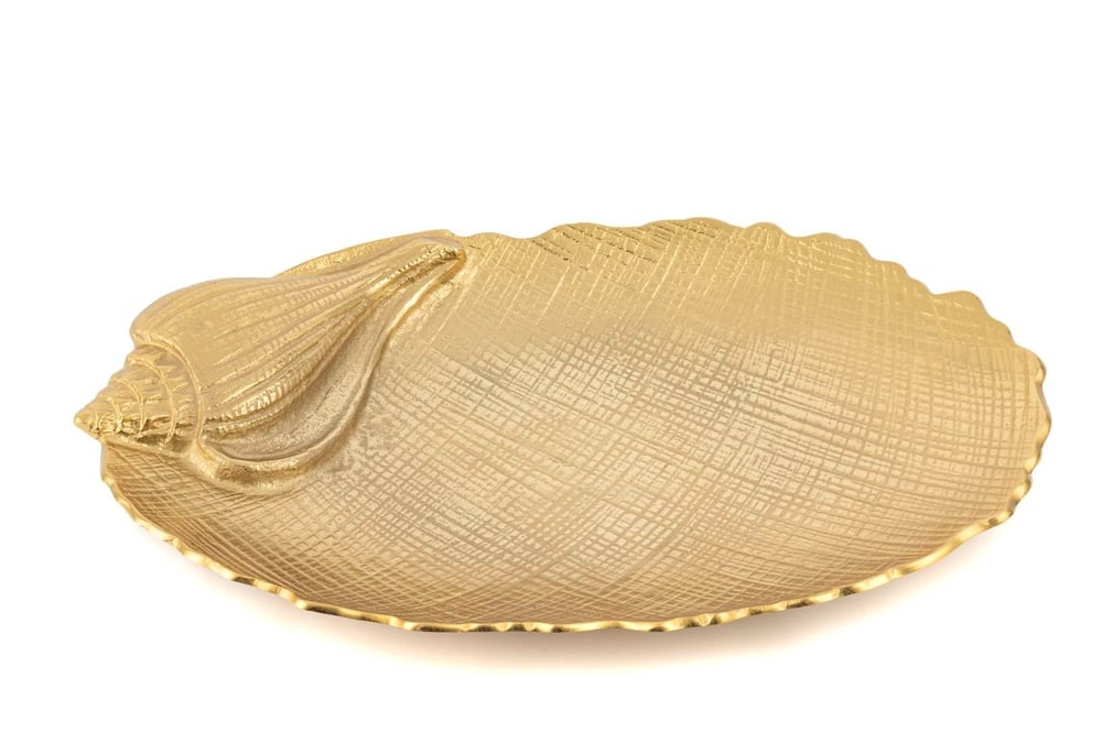 Mikasa Gold Coral Metal Dekor Tabak 48x31cm
