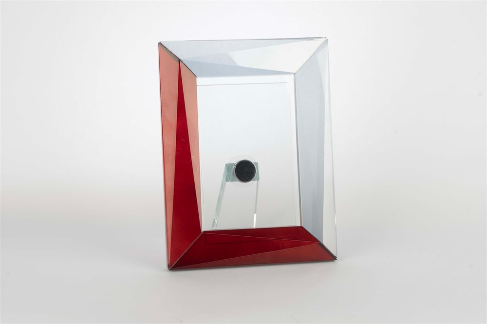Mikasa Kristal Kırmızı Füme Çerçeve 23x18cm