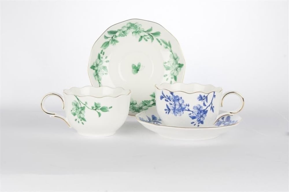 Mikasa Leaf Elegance 2Li Çay Fincan Seti 220Cc