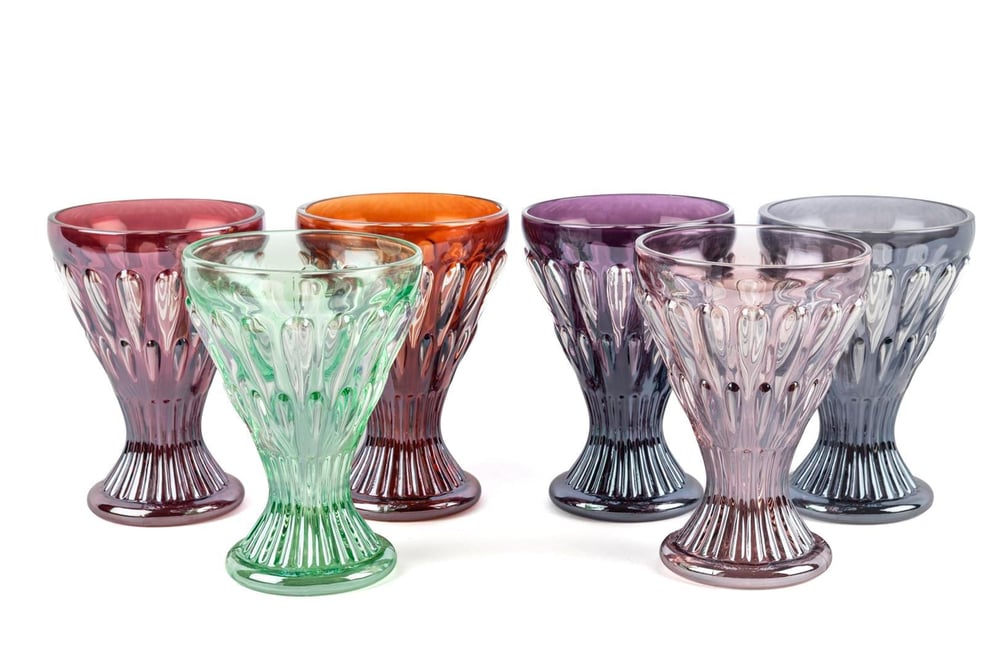 MİKASA Mini Kadeh 6lı Cam Vazo 8x11cm