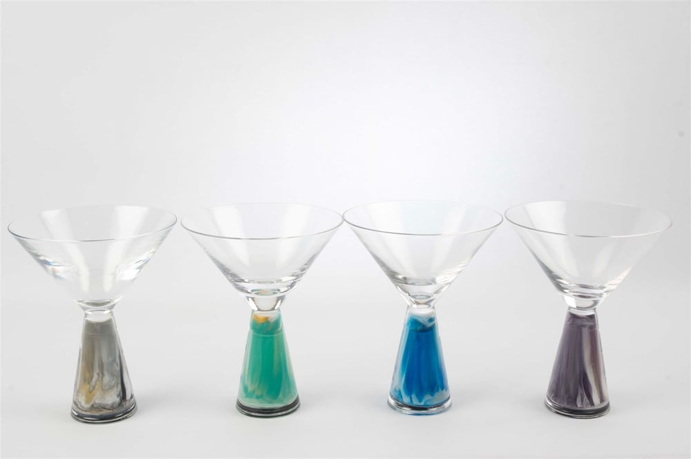 Mikasa Painted 4lü Cam Dondurmalık