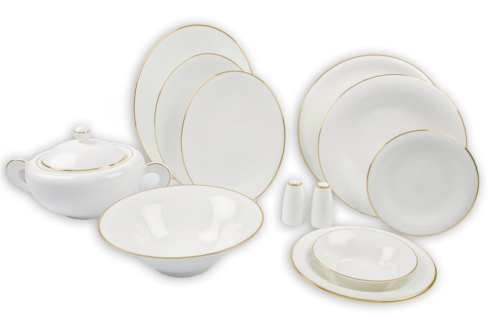 Mikasa Pearl Gold 74 Prç Yemek Takım
