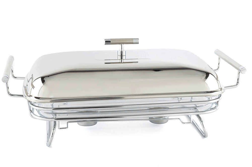 Mikasa Perle Çelik Kapaklı Dik Isıtıcılı Servis 47x25x19cm