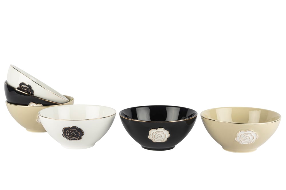 Mikasa Rosaria 3 Asorti 6lı Kase 14cm