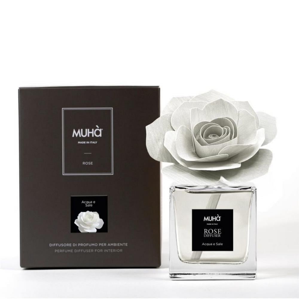 Muha Rose Ambient Freshener Water And Salt Diffuser 100 Ml