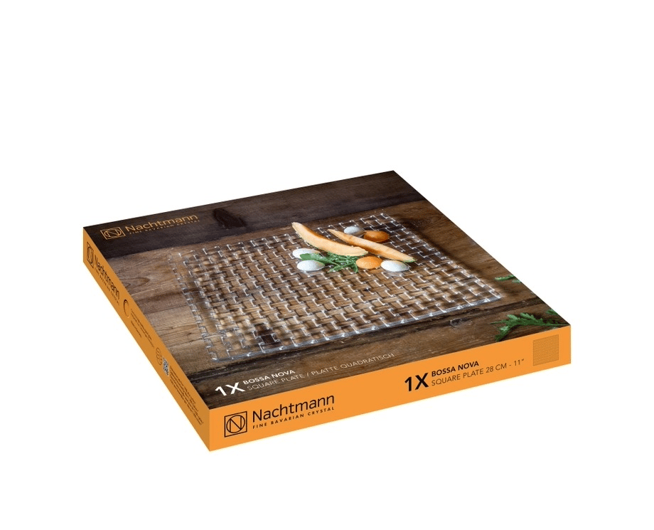 Nachtmann Bossa Nova 28 Cm Kare Servis