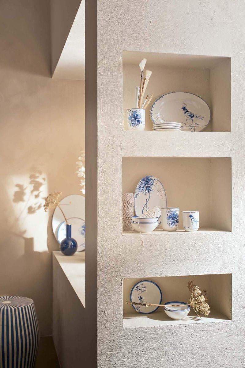 Pıp Studıo Blue Bird Oval Servis Tabağı