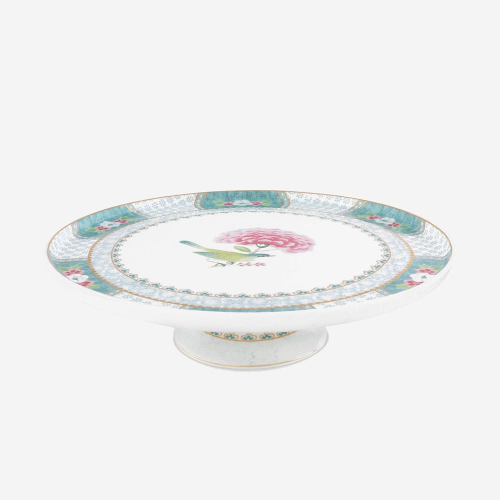 PIP STUDIO BLUSHİNG BİRDS Beyaz Porselen Kek Standı 21 Cm