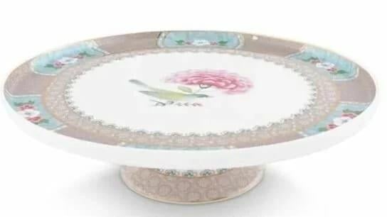 PIP STUDIO BLUSHİNG BİRDS HAKİ MİNİ KEK STANDI 21 CM