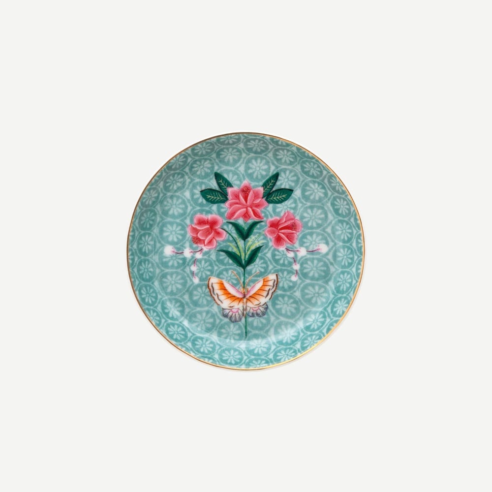 PIP STUDIO BLUSHİNG BİRDS MAVİ ÇAY TABAĞI 9 CM
