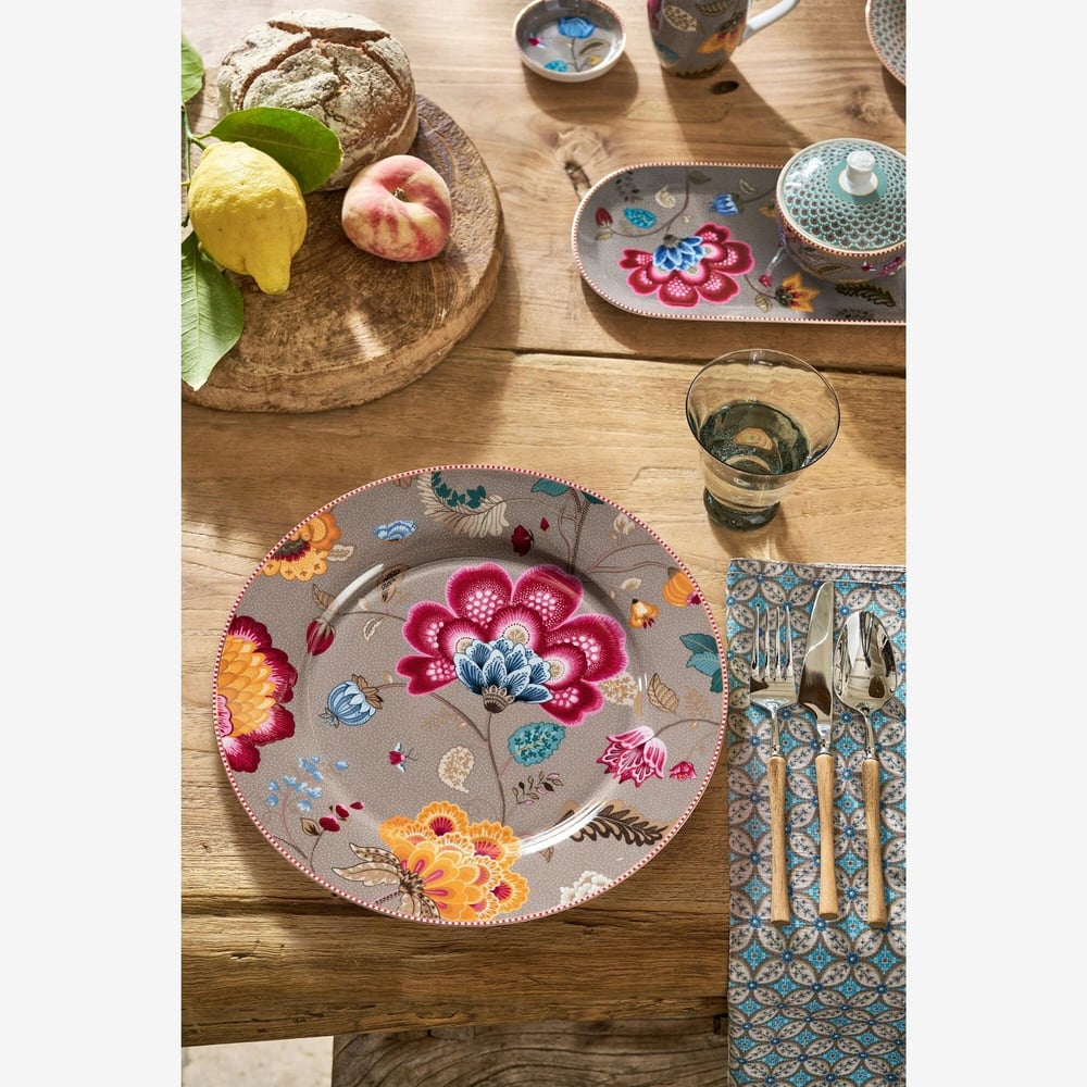 Pip Studio Fantasy Blooming Tales Haki Porselen Supla 32 Cm