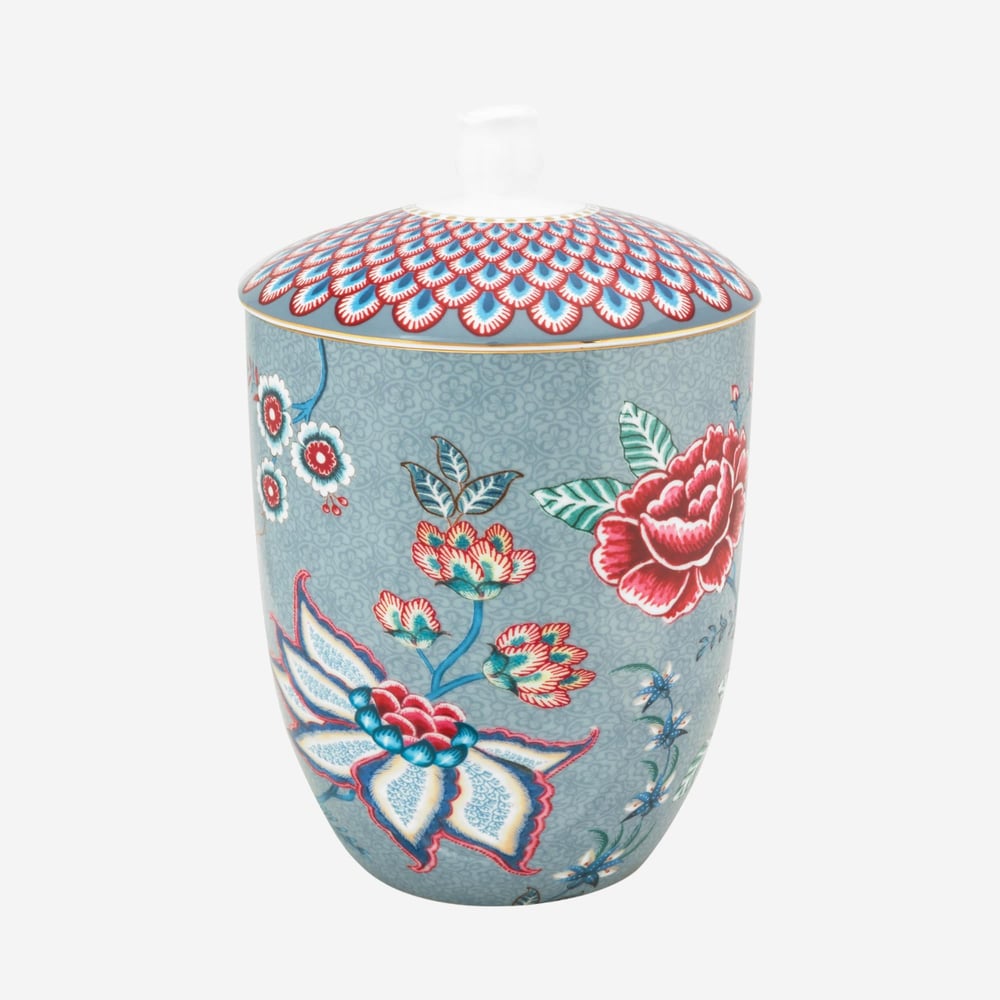 PIP STUDIO Flower Festival Mavi Küp 1500 ml