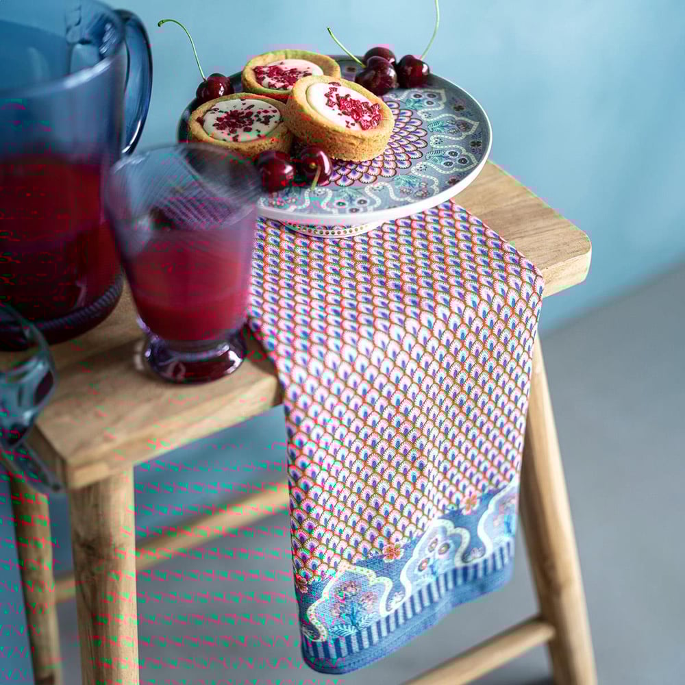 Pıp Studıo Flower Festival Mavi Mini Kek Standı 21 Cm