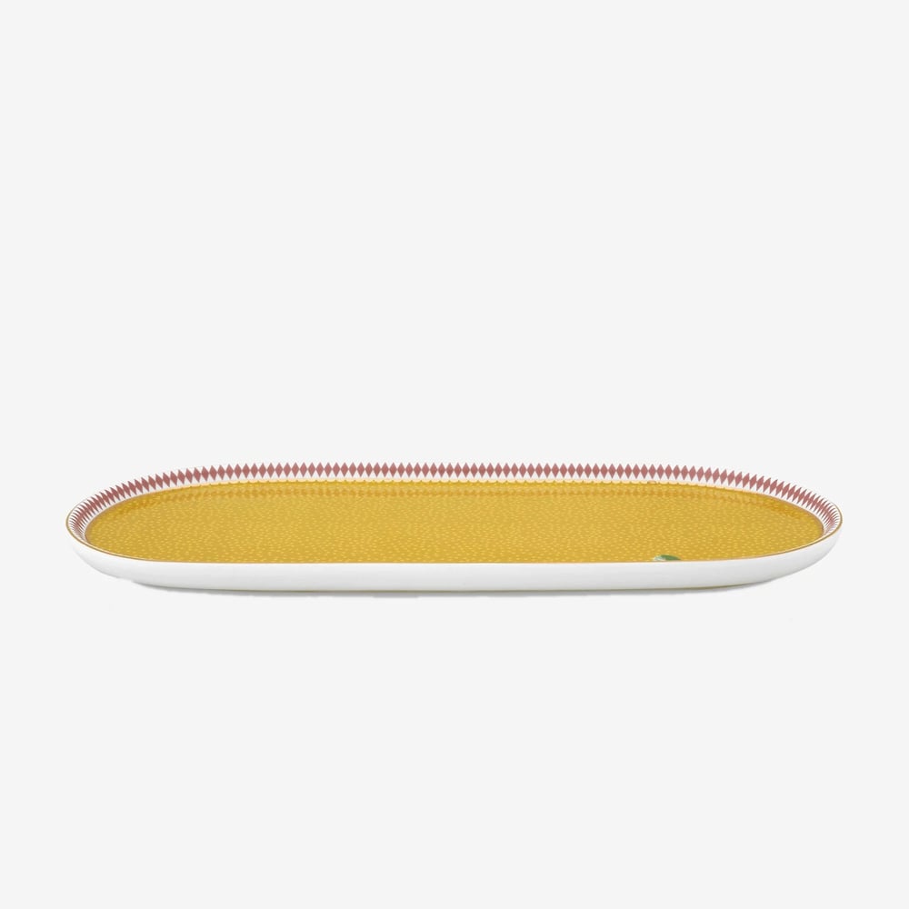 Pıp Studıo La Majorelle Sarı Oval Servis Tabağı 25 Cm