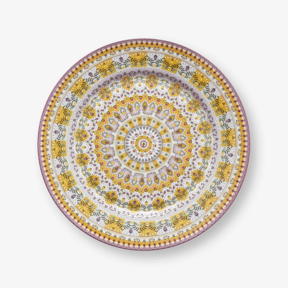 Pip Studio Lily & Lotus Sarı Porselen Supla 32 Cm