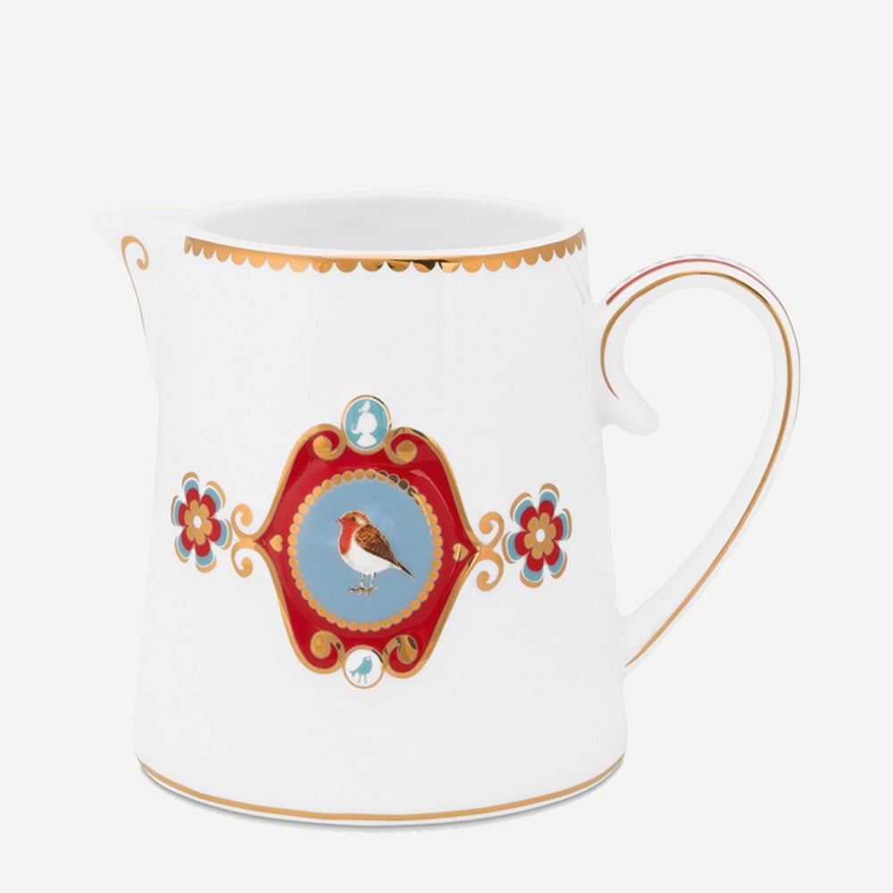 PIP STUDIO Love Birds Beyaz Madalyon Desenli Sütlük 270 ml