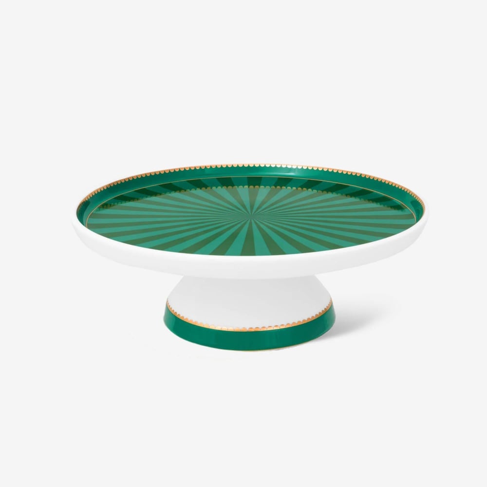 PIP STUDIO Love Birds Yeşil Mini Kek Standı 24 cm