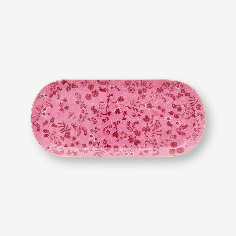 Pip Studio Pembe Porselen Servis Tabağı 33 Cm Jolie Collection