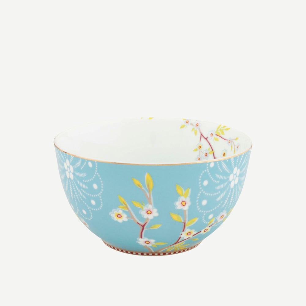 PIP STUDIO Pip Kuş Desenli Mavi Kase 15 cm.