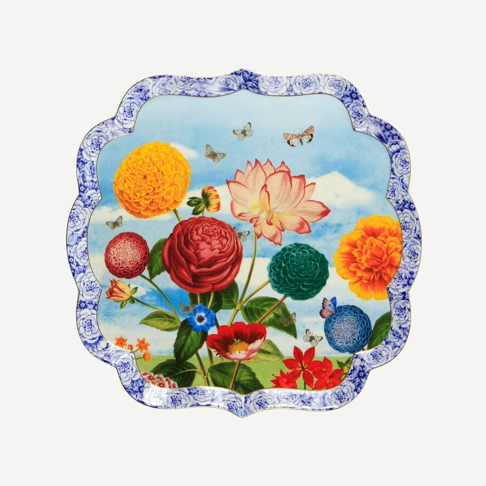 PIP STUDIO ROYAL KARE SERVİS TEPSİSİ 38 CM.