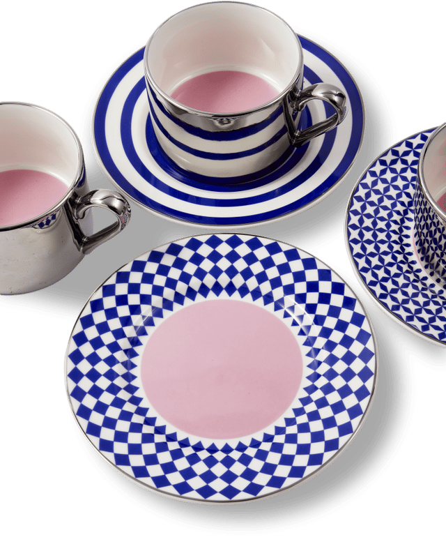 Pols Potten Aunty Tea Cups Set 4