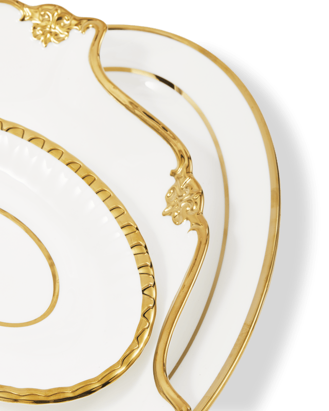 Pols Potten Golden Finds Serving Set