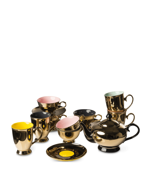 Pols Potten Mugs Legacy- 4lü Kupa Set