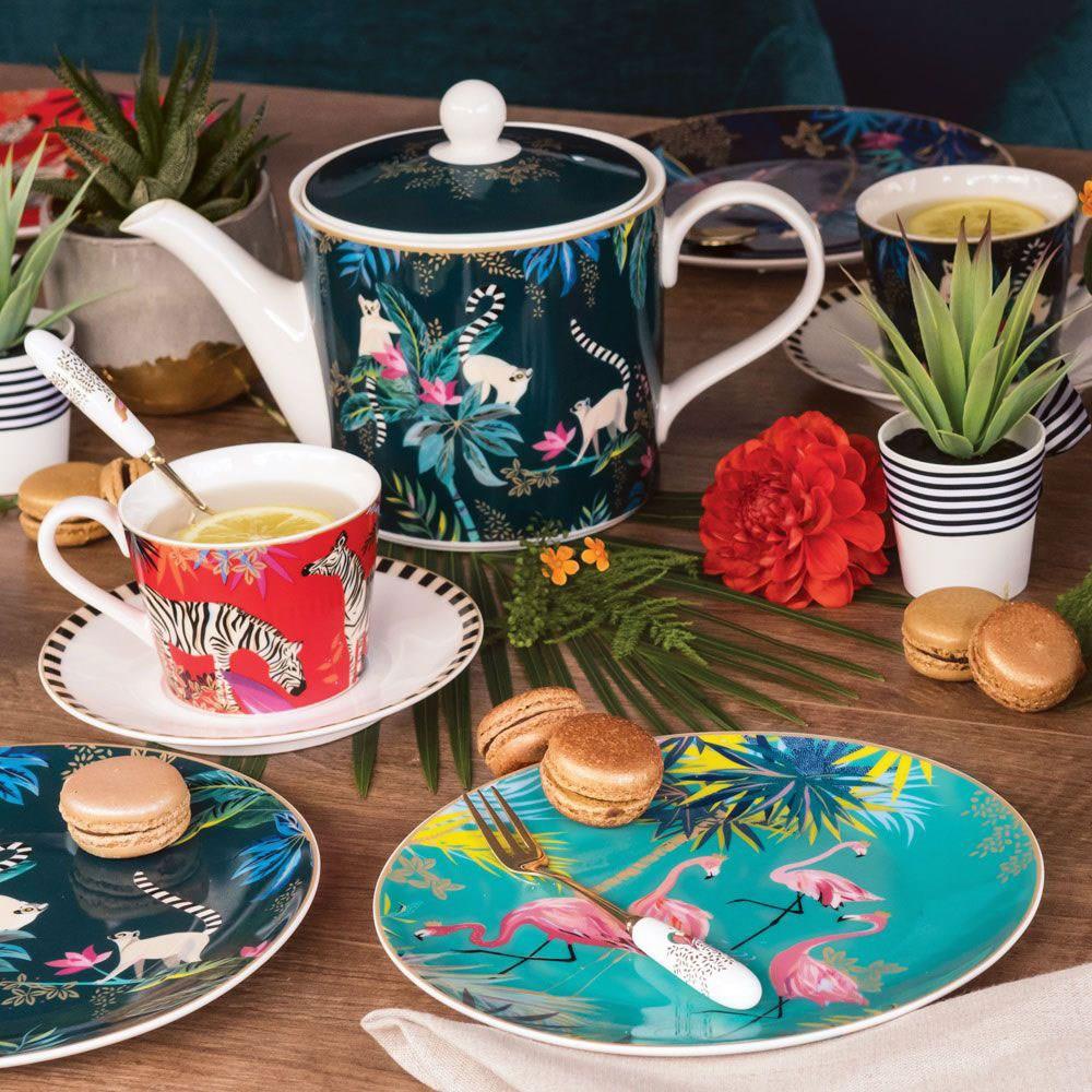 Portmeirion Rw.Smt.78964-Xf Tahiti Pasta Tabağı 4 Lü