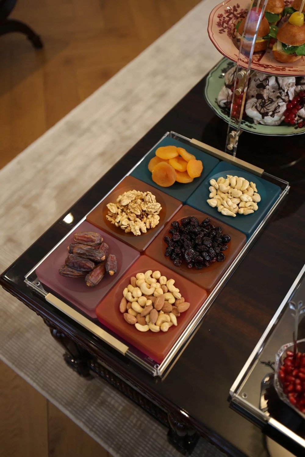 Esra Turan Renkli Kase-Kırmızı