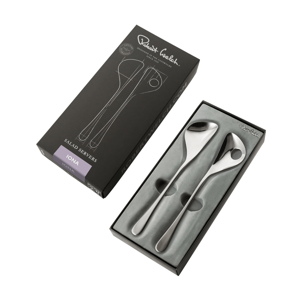 Robert Welch Iona (br) V Salad Servers