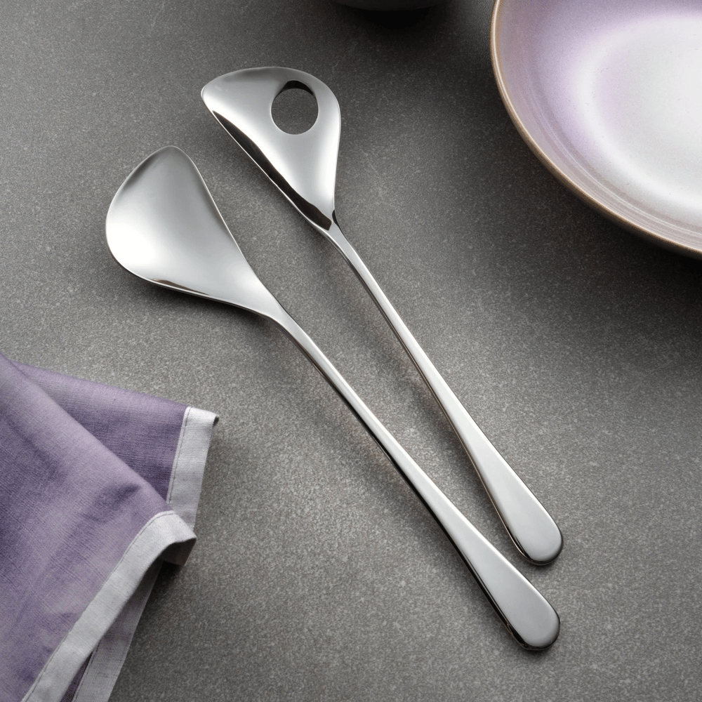 Robert Welch Iona (br) V Salad Servers