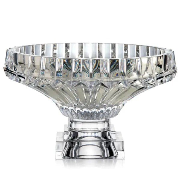 Rogaska Bowl 30 Cm+leg B Crown Jewel