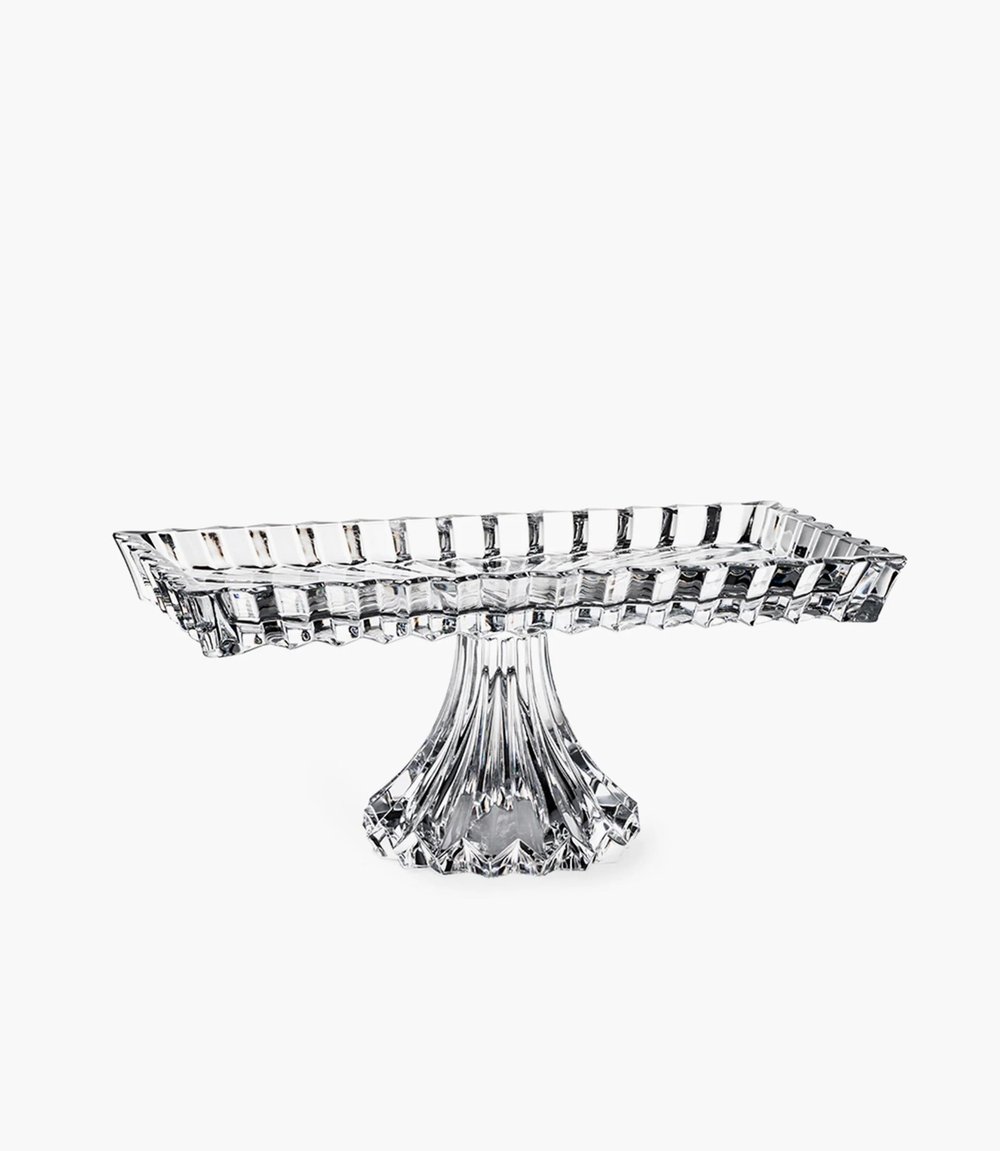 Rogaska Ftd Rectangular Platter Crown Jewel 35*19 Cm