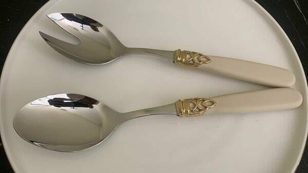 RYK DD 71 GIOELLO 2 PRÇ SALATA SERVİS SETİ