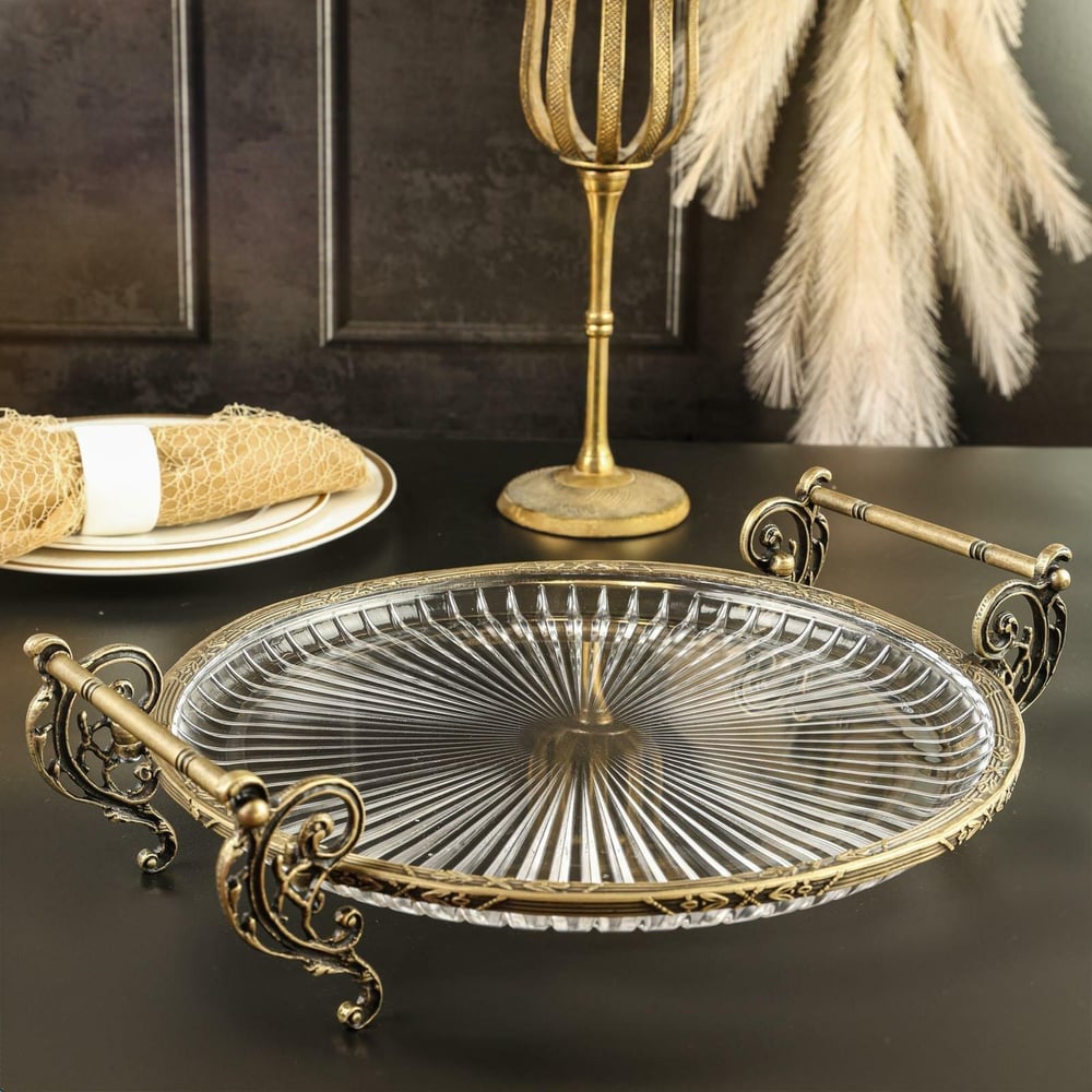 Ryk Yuvarlak 31 Cm Kulplu Sunumluk